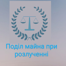 Шо потрібно знати при поділі майна